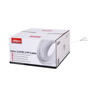 Bobina de Cable de Red Dahua Cat5e 305 Metros Blanco Modelo DH-PFM920I-5EUN
