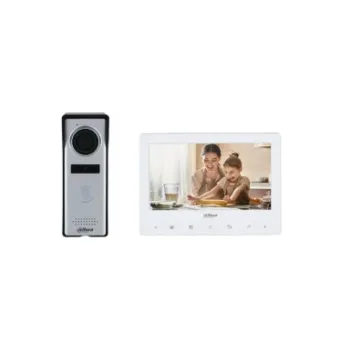 Kit de Videovigilancia Dahua 1.3MP con Monitor Touch 7 pulgadas Alámbrico - Modelo DHI-KTA02