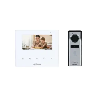 Kit de Videoportero Dahua 4.3 pulgadas Analógico Touch 1.3MP IP66 Modelo DHI-KTA04