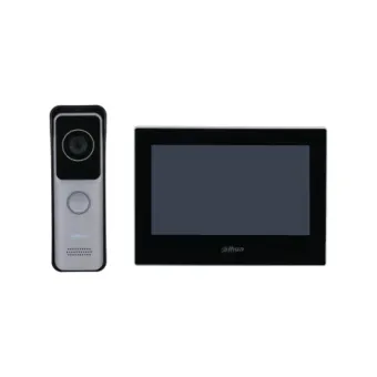 Kit de Videoportero Dahua 2MP Pantalla 7 pulgadas Táctil Wi-Fi RFID Modelo DHI-KTW02