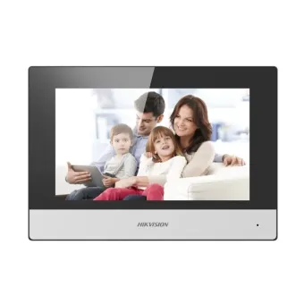 Monitor IP Hikvision 7 pulgadas Pantalla Táctil Wi-Fi PoE Audio Bidireccional DS-KH6320-WTE1