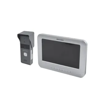 Kit de Videoportero Hikvision DS-KIS203-T con Cámara Full HD 1080p y Monitor 7 Pulgadas