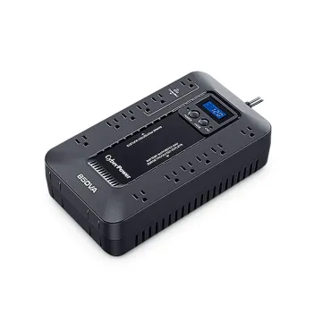 UPS CyberPower 850VA/510W 12 Contactos Línea Interactiva con Pantalla LCD - EC850LCD