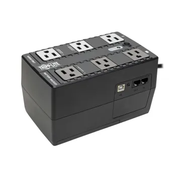 UPS Tripp Lite 350VA 210W con 6 Contactos y Onda Sinusoidal Pura - ECO350UPS