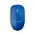 Mouse Inalámbrico Easy Line EL-995128 - USB, 1000 DPI, Azul y Blanco