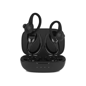 Auriculares Vorago Earbuds BT 500 PLUS - Inalámbricos Bluetooth con Micrófono - Negro