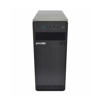 Gabinete Evotec EV-1004 ATX/Micro ATX/Mini-ATX con Fuente 600W Incluida