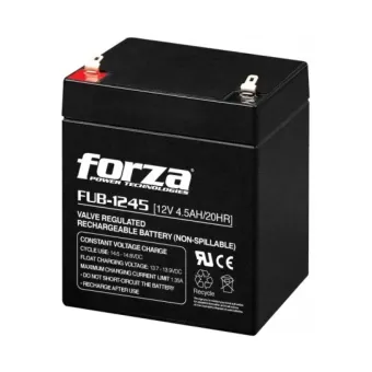 Batería Recargable Forza Power Technologies 12V 4.5Ah Modelo FUB-1245