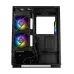 Gabinete Gamer Getttech Fish Tank Mini Torre Micro ATX/Mini ITX con 3 Ventiladores Modelo GC… Gabinete Gamer Getttech Fish Tank Mini Torre Micro ATX/Mini ITX con 3 Ventiladores Modelo GC…