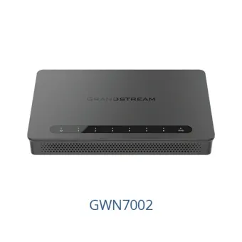 Router Grandstream Networks GWN7002 - 2200Mbps, 4 Puertos LAN, 2 SFP, PoE