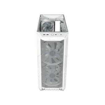 Gabinete Cooler Master HAF 500 Blanco ATX RGB Vidrio H500-WGNN-S00