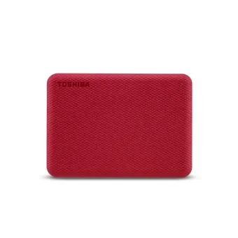Disco Duro Externo Toshiba Canvio Advance 1TB USB 3.2 Gen 1 Rojo HDTCA10XR3AA
