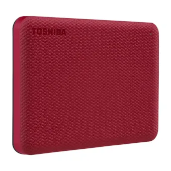 Disco Duro Externo Toshiba Canvio Advance 2TB USB 3.0 Rojo HDTCA20XR3AA
