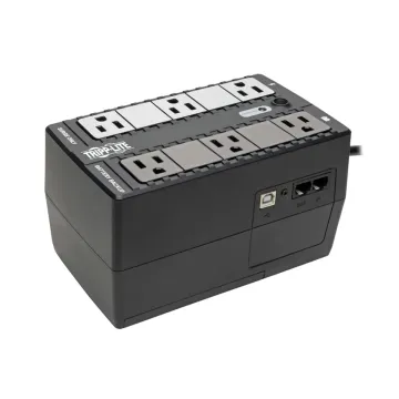 UPS Tripp Lite 350VA 6 Contactos Protección Internet y Teléfono Modelo INTERNET350U