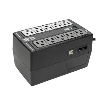 UPS Tripp Lite 550VA/300W 10 Contactos Protección Internet Modelo INTERNET550U