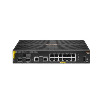 Switch Aruba 6100 Gestionado - 12 Puertos Gigabit + 2 SFP - Modelo JL679A