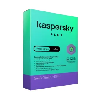 Antivirus Kaspersky Plus - Protección para 3 Dispositivos - 1 Año - Modelo KL1042Z5CFS-22