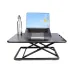 Escritorio Elevable StarTech para Laptop Acero Negro LAPTOP-SIT-STAND Escritorio Elevable StarTech para Laptop Acero Negro LAPTOP-SIT-STAND