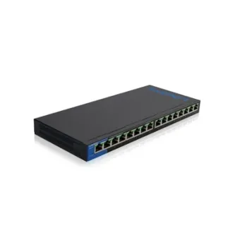 Switch Linksys 16 Puertos Gigabit No Gestionado LGS116P