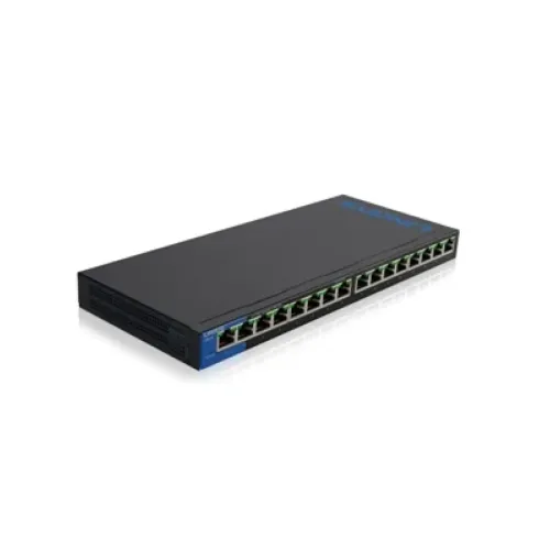 Switch Linksys 16 Puertos Gigabit No Gestionado LGS116P Switch Linksys 16 Puertos Gigabit No Gestionado LGS116P