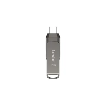 Memoria USB Lexar JumpDrive Dual Drive D400 128GB USB 3.1 USB-A/USB-C Modelo LJDD400128G-BNQNU