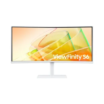 Monitor Samsung ViewFinity S6 34 pulgadas Curvo Ultra WQHD 100Hz HDR10 Modelo LS34C650TALXZX