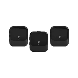 Micrófono Inalámbrico Game Factor MCL650 - Negro - 2 Piezas - Lavalier