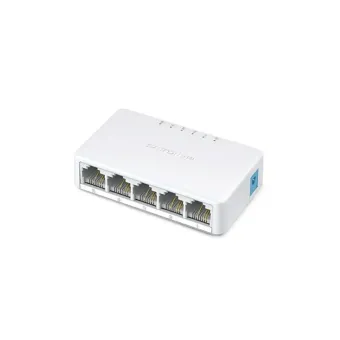 Switch de Red MERCUSYS MS105 - 5 Puertos Fast Ethernet - No Gestionado - Blanco