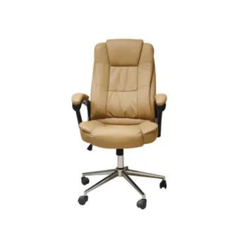 Silla de Oficina Naceb NA-0930C Reclinable 45° - Acolchada - Hasta 120kg - Color Café Silla de Oficina Naceb NA-0930C Reclinable 45° - Acolchada - Hasta 120kg - Color Café