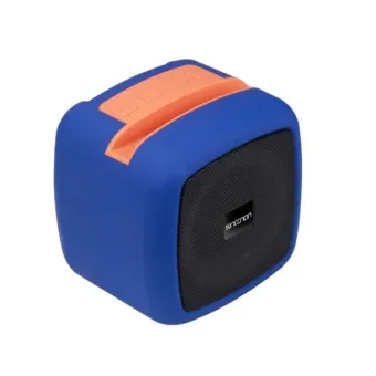 Bocina Portátil Necnon NB-09 Bluetooth Inalámbrica Azul Modelo NBBSN903RG