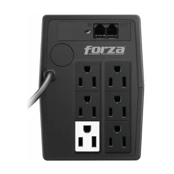 UPS Forza Power Technologies 750VA/375W Línea Interactiva AVR 6 Conectores Modelo NT-751
