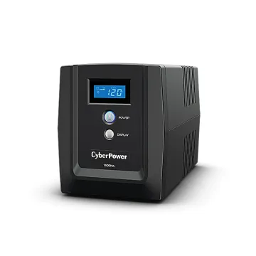 UPS CyberPower 1500VA/900W Línea Interactiva LCD 8 Contactos - OM1500ATLCD