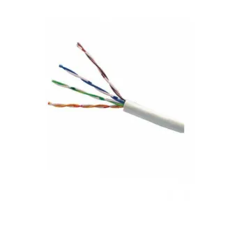 Bobina de Cable de Red SAXXON Cat5e 305m Blanco UTP Modelo OUTP5ECCA305BC