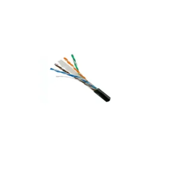Bobina de Cable de Red SAXXON Cat6 305m Negro OUTPCAT6GCOPEXT