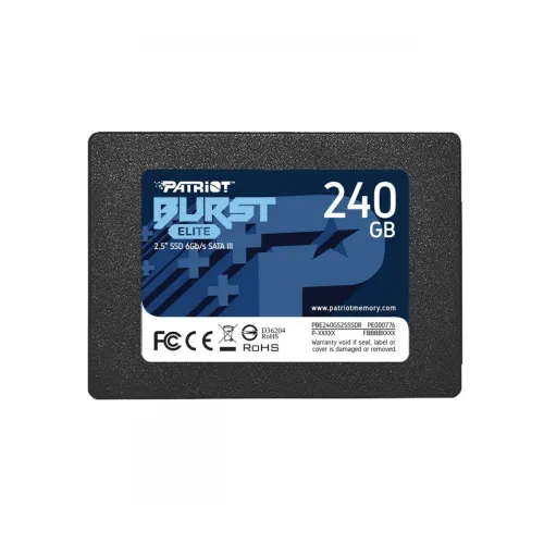 SSD Patriot Burst Elite 2.5 pulgadas 240GB SATA III PBE240GS25SSDR SSD Patriot Burst Elite 2.5 pulgadas 240GB SATA III PBE240GS25SSDR