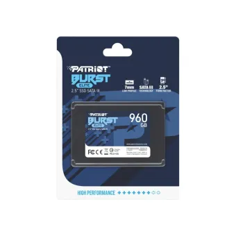 SSD Patriot Burst Elite 960GB SATA III 2.5 Pulgadas - PBE960GS25SSDR