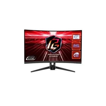 Monitor Gaming ASRock Phantom Gaming 27 Pulgadas Curvo Full HD 240Hz Modelo PG27F15RS1A