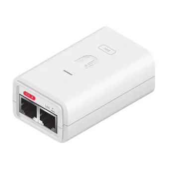 Inyector PoE Ubiquiti 24V 7W Gigabit 2 Puertos RJ-45 Modelo POE-24-7W-G-WH