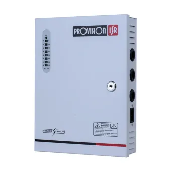 Fuente de Poder Provision-ISR 16 Canales 12V 12A Modelo PR-12A16CH+