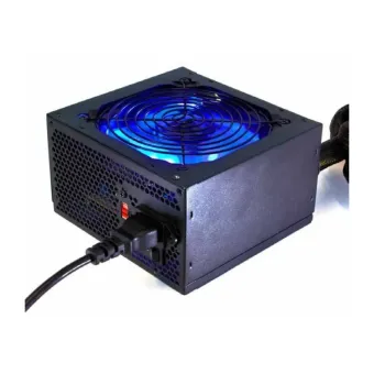 Fuente de Poder Vorago 600W ATX con Iluminación Azul Modelo PSU-200