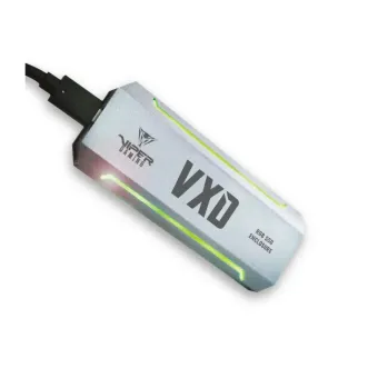 Carcasa para SSD Patriot VXD M.2 PCIe 3.0 USB-C Plata Modelo PV860UPRGM