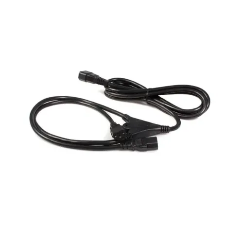 Cable Adaptador StarTech.com C14 a 2x C13 3M Negro Modelo PXT100Y Cable Adaptador StarTech.com C14 a 2x C13 3M Negro Modelo PXT100Y
