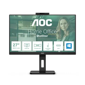 Monitor Gamer AOC Q27P3CW LED 27 pulgadas, 2560x1440, 75Hz, HDMI/DisplayPort, Bocinas Integradas, Negro