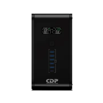 UPS CDP R Smart 1210 1200VA/720W con 10 Contactos y Pantalla LCD - R-SMART1210