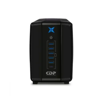 UPS CDP 500VA/250W Línea Interactiva con 8 Contactos - Modelo R-UPR508