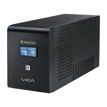 UPS VICA 1600VA/900W con 8 contactos y pantalla LCD - Modelo S1600