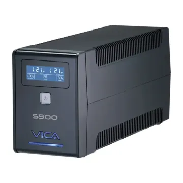 UPS VICA S900 - 900VA/550W - 6 Contactos - Pantalla LCD - Protección Integral