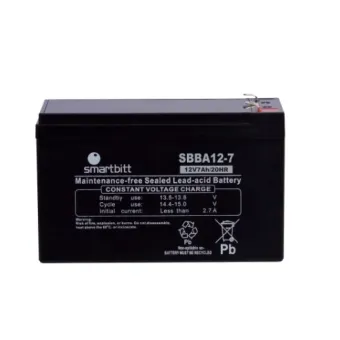 Batería de Reemplazo Smartbitt 12V 4.5Ah Modelo SBBA12-7 para EPS/UPS