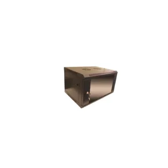 Gabinete de Pared SBE Tech 19 pulgadas 6U Cristal Templado Modelo SBE-GNLPAR6URP