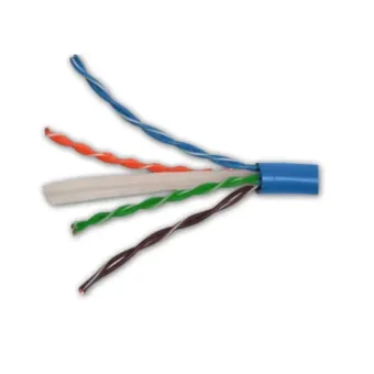 Bobina de Cable de Red SBE Tech Cat6 305m 23 AWG Azul SBE-UTPC6UCERT-BL-NP
